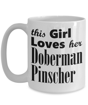 Doberman Pinscher - 15oz Mug