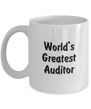 World's Greatest Auditor v2 - 11oz Mug