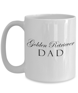 Golden Retriever Dad - 15oz Mug - Unique Gifts Store