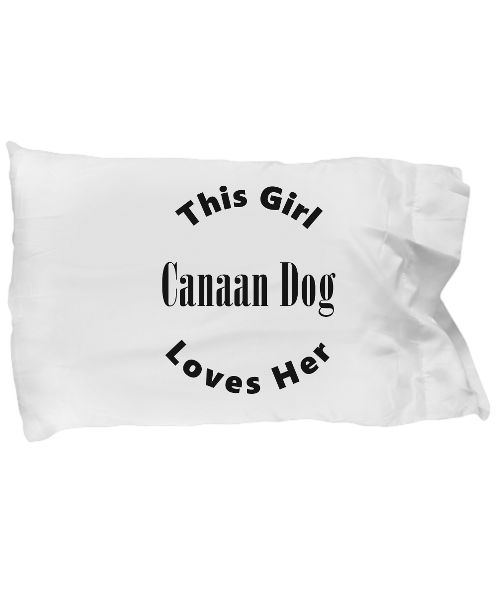 Canaan Dog v2c - Pillow Case