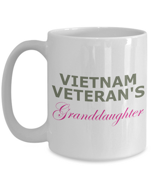 Vietnam Veteran's Granddaughter - 15oz Mug