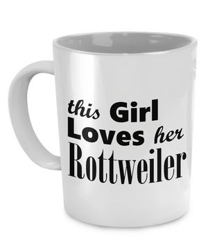 Rottweiler - Coffee Mug - Unique Gifts Store