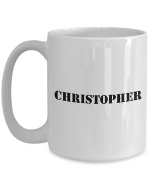 Christopher - 15oz Mug
