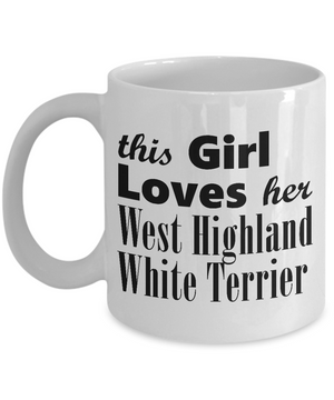 West Highland White Terrier - 11oz Mug - Unique Gifts Store