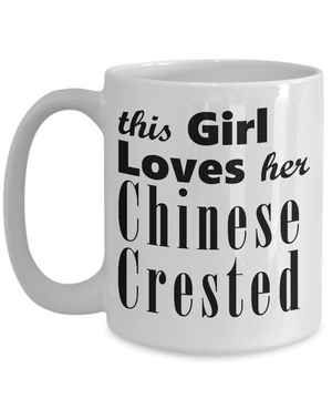 Chinese Crested - 15oz Mug