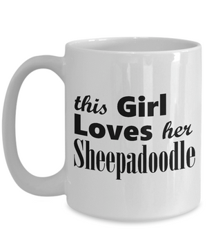 Sheepadoodle - 15oz Mug