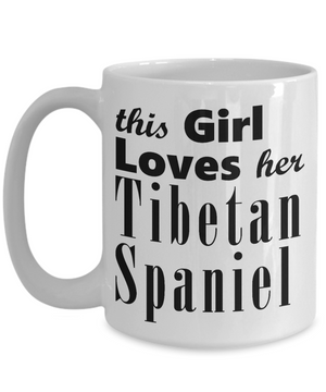 Tibetan Spaniel - 15oz Mug