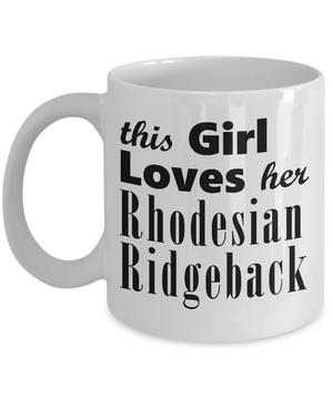 Rhodesian Ridgeback - 11oz Mug - Unique Gifts Store