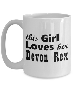 Devon Rex - 15oz Mug