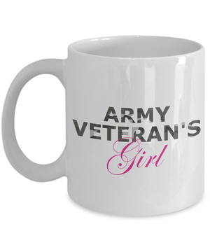 Army Veteran's Girl - 11oz Mug - Unique Gifts Store