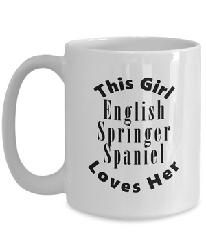 English Springer Spaniel v2c - 15oz Mug
