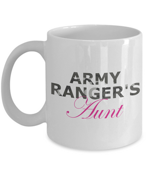 Army Ranger's Aunt - 11oz Mug - Unique Gifts Store