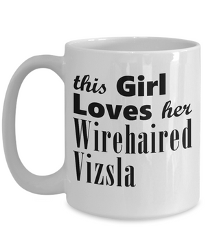 Wirehaired Vizsla - 15oz Mug