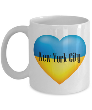 Ukrainian In New York City - 11oz Mug - Unique Gifts Store