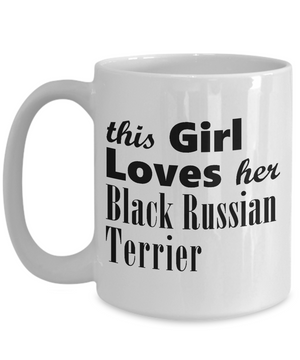Black Russian Terrier - 15oz Mug