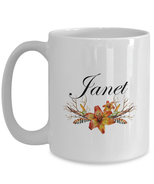 Janet v3 - 15oz Mug