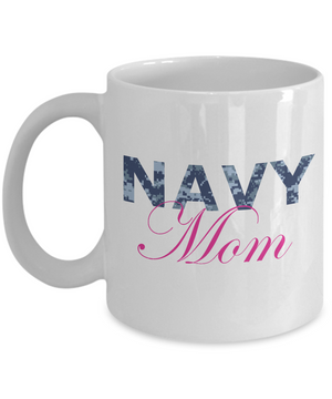 Navy Mom - 11oz Mug - Unique Gifts Store