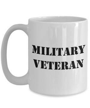 Military Veteran - 15oz Mug