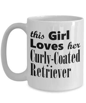 Curly-Coated Retriever - 15oz Mug