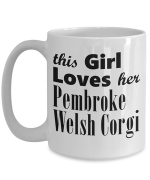 Pembroke Welsh Corgi - 15oz Mug