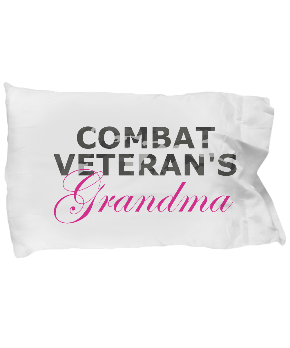 Combat Veteran's Grandma - Pillow Case
