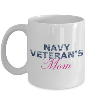 Navy Veteran's Mom - 11oz Mug - Unique Gifts Store