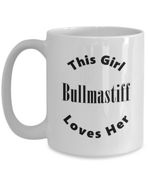 Bullmastiff v2c - 15oz Mug