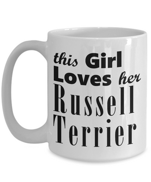 Russell Terrier - 15oz Mug