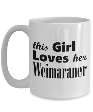 Weimaraner - 15oz Mug