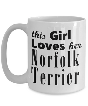 Norfolk Terrier - 15oz Mug