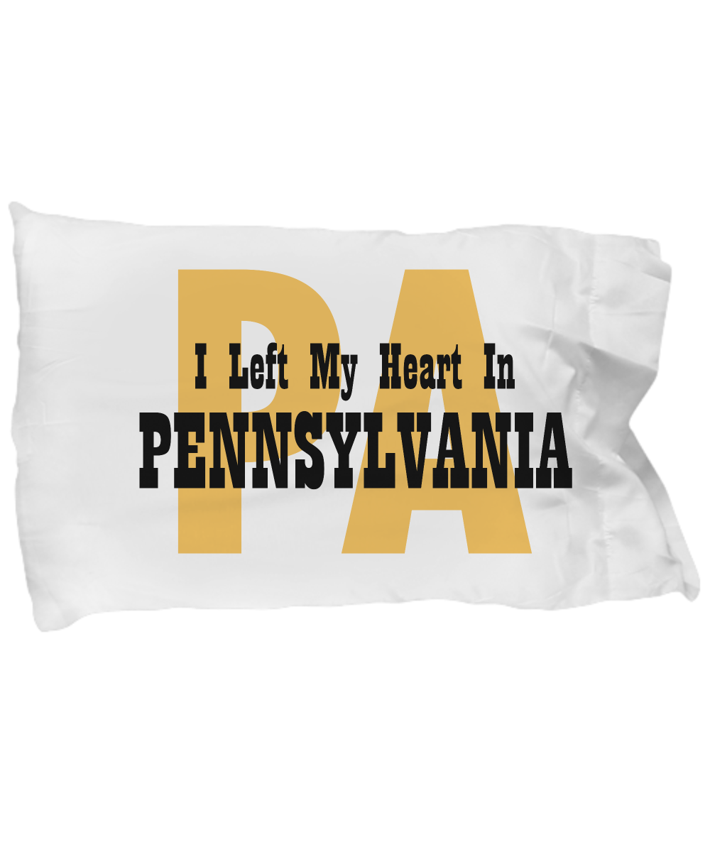 Heart In Pennsylvania - Pillow Case - Unique Gifts Store