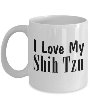 Love My Shih Tzu - 11oz Mug - Unique Gifts Store