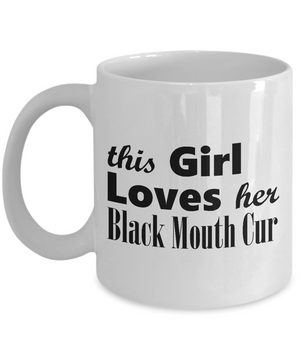 Black Mouth Cur - 11oz Mug - Unique Gifts Store