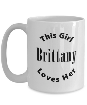 Brittany v2c - 15oz Mug
