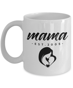 Mama, Est. 2005 v2 - 11oz Mug