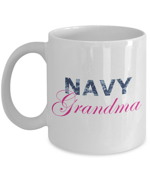 Navy Grandma - 11oz Mug - Unique Gifts Store
