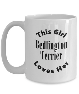Bedlington Terrier v2c - 15oz Mug