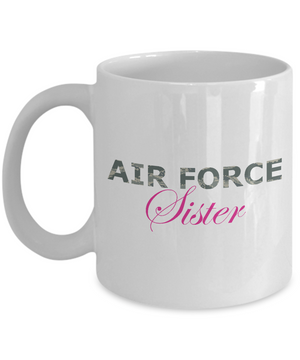 Air Force Sister - 11oz Mug - Unique Gifts Store