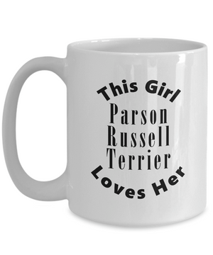 Parson Russell Terrier v2c - 15oz Mug