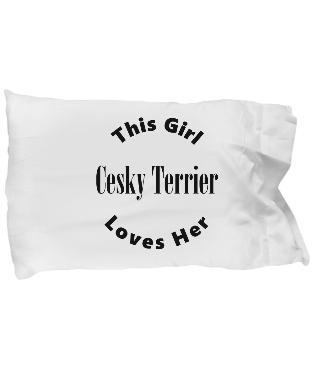 Cesky Terrier v2c - Pillow Case