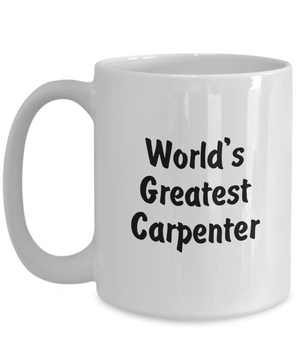 World's Greatest Carpenter v2 - 15oz Mug