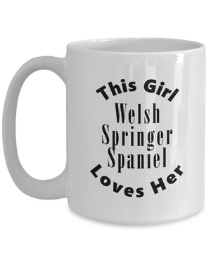 Welsh Springer Spaniel v2c - 15oz Mug