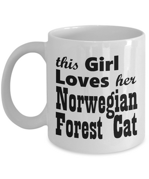 Norwegian Forest Cat - 11oz Mug - Unique Gifts Store
