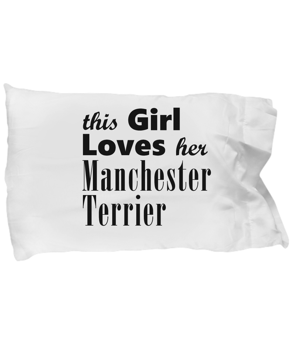 Manchester Terrier - Pillow Case