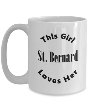 St. Bernard v2c - 15oz Mug