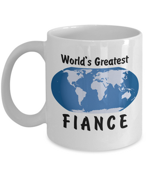 World's Greatest Fiance - 11oz Mug - Unique Gifts Store
