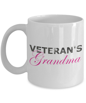 Veteran's Grandma - 11oz Mug - Unique Gifts Store