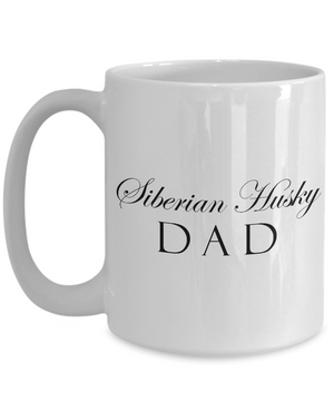 Siberian Husky Dad - 15oz Mug