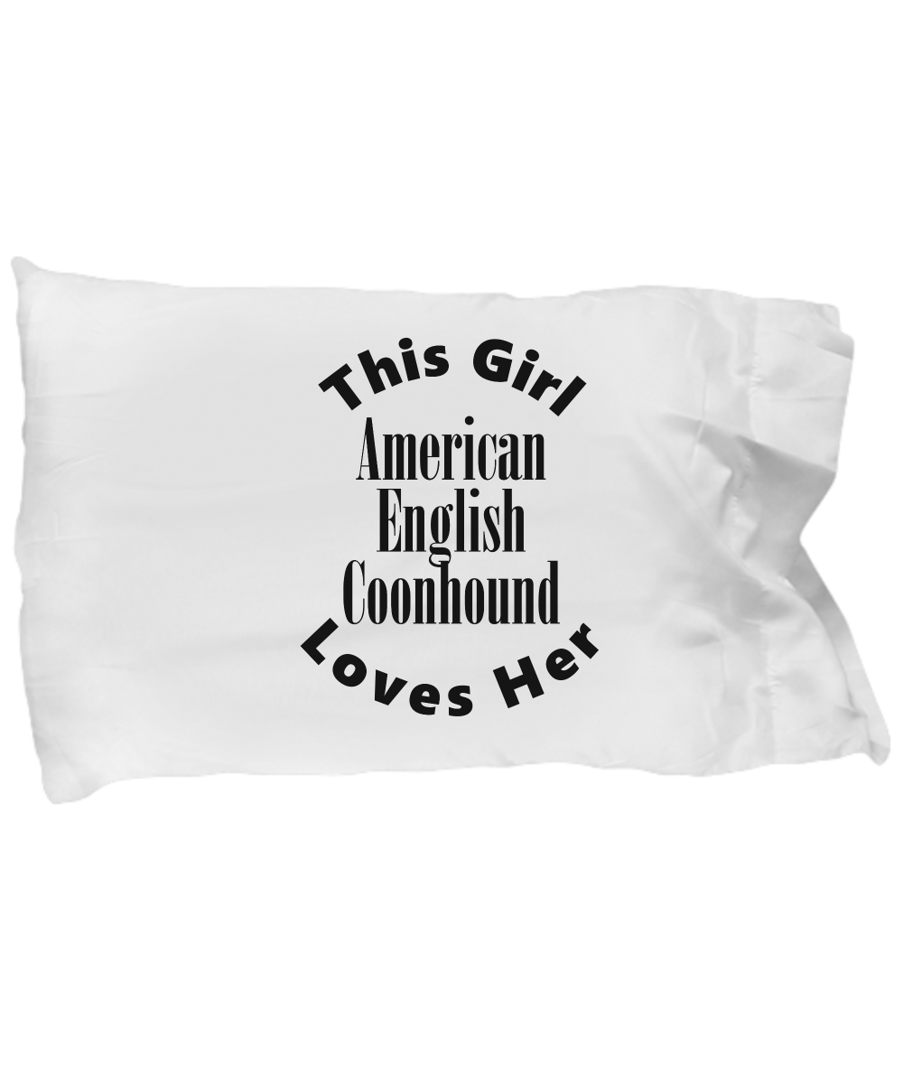 American English Coonhound v2c - Pillow Case
