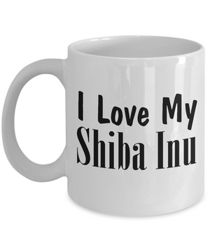 Love My Shiba Inu - 11oz Mug